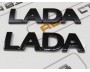 Орнамент крышки багажника Лада Гранта / Калина-2 / Приора, Ларгус  "LADA" черный