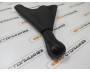 Ручка КПП Лада Гранта / Калина-2, Датсун, обшитая кожей (аналог, черная заглушка)