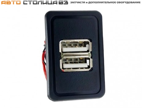 Зарядное устройство USB 2 гнезда Лада 4x4 АПЭЛ