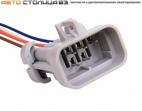 Разъем 5-контактный жгута форсунок Лада 8-клапанные двигатели