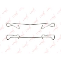 Ремкомплект задних дисковых тормозных колодок Lada XRAY Cross LYNXauto