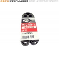 Ремень генератора Лада Ларгус K4M / K7M с КУ 6PK1823XS GATES