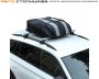 Автобокс на крышу (тканевый) на П-скобах "ArmBox 350" (100*80*30см)