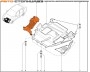 Брызговик двигателя правый Лада Гранта / Калина-2 / Датсун (МКПП, АМТ)
