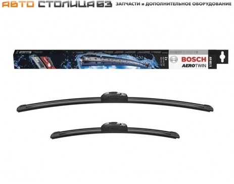 Щетки стеклоочистителя бескаркасные Bosch AeroTwin (комплект 2 штуки 600мм+400мм)