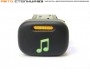 Кнопка выключения аудиосистемы Chevrolet Niva / Niva Travel / ВАЗ 2113-2115 (зеленая подсветка, оранжевый индикатор)