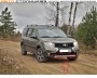 Накладка переднего бампера центральная Лада Ларгус FL Cross (оригинал)