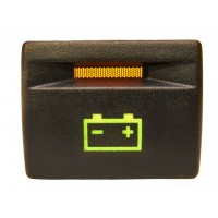 Кнопка выключения аккумулятора Лада Приора / Гранта / Калина-2 / Датсун (зеленая подсветка)