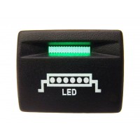 Кнопка LED-балка Лада Гранта FL (белая подсветка, зеленый индикатор)