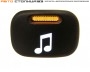 Кнопка выключения аудиосистемы Chevrolet Niva / Niva Travel / ВАЗ 2113-2115 (белая подсветка, оранжевый индикатор)