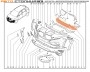 Решетка нижняя переднего бампера средняя Lada XRAY Cross