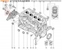 Сальник коленвала передний Лада Ларгус K4M / K7M 35х47х6