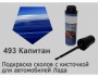 Автоэмаль для подкраски сколов с кисточкой, 12мл, цвет 493 Капитан