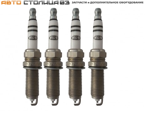 Свечи зажигания для двигателей H4M / HR16 / ВАЗ 11182 (оригинал LADA 4 штуки)