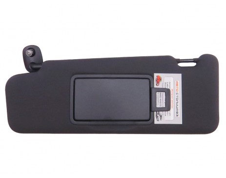 Козырек солнцезащитный левый с зеркалом черный Лада Ларгус FL / XRAY / Logan 2 / Sandero 2