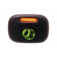 Кнопка сабвуфера Chevrolet Niva / Niva Travel / ВАЗ 2113-2115 (зеленая подсветка, оранжевый индикатор)