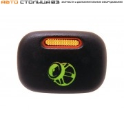 Кнопка сабвуфера Chevrolet Niva / Niva Travel / ВАЗ 2113-2115 (зеленая подсветка, оранжевый индикатор)