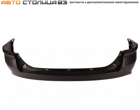 Бампер задний под покраску Лада Веста NG Cross с 2 отверстиями под парктроник