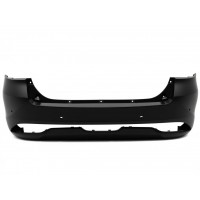 Бампер задний под покраску Лада Веста NG (седан, SW) с 4 отверстиями под парктроник