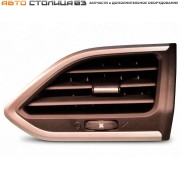 Сопло вентиляции салона боковое правое серебристое Лада Веста NG