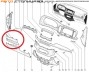 Облицовка панели приборов со стороны водителя Lada Iskra