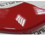 Накладка на передний бампер красная Лада Гранта FL в стиле DRIVE ACTIVE