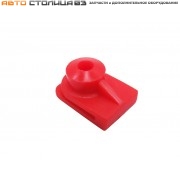 Держатель фланцевый под саморез универсальный пластиковый