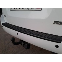 Накладка на задний бампер пластиковая Лада Приора ТюнАвто