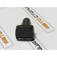 Устройство CAR CHARGER 4 в 1 (USB зарядка, вольтметр, амперметр, термометр)