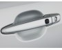 Комплект защитных плёнок от царапин под ручки дверей автомобиля (под евроручки)